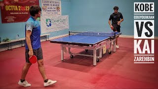 Kai Zarehbin 2430 vs Kobe Couyoumjian 2229  OCTTA Huntington Beach Weekend U2450 Feb 2023 [upl. by Kela]