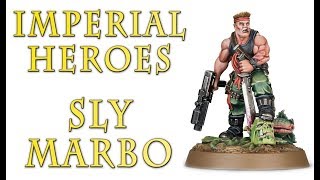 Warhammer 40k Lore  Sly Marbo Imperial Heroes [upl. by Thielen]