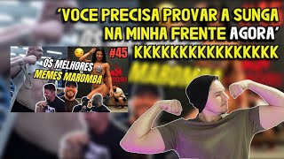 React OS MELHORES MEMES MAROMBA 45  MinutoMaromba [upl. by Fidele]