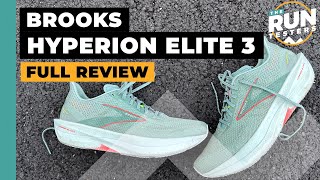 Brooks Hyperion Elite 3 Review Brooks’s carbon racer falls short [upl. by Hoes607]