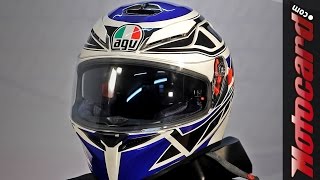 AGV K5 análisis del casco en Motocardcom [upl. by Eedna]