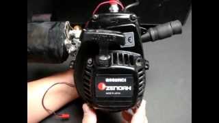 Zenoah G260RC1 26cc gas 2stroke RC engine [upl. by Yruj252]