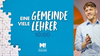 10 Uhr OnlineGottesdienst 2292024  Eine Gemeinde viele Lehrer  Ev Matthäus Gemeinde Bremen [upl. by Torrey290]