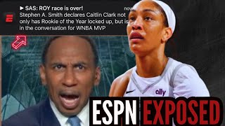 A’ja Wilson Ends ESPN Fake MVP Race Conversation [upl. by Sharity]