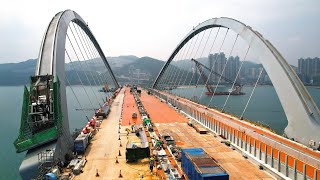 將軍澳 跨灣大橋Tseung Kwan O Cross Bay Link [upl. by Enelym]