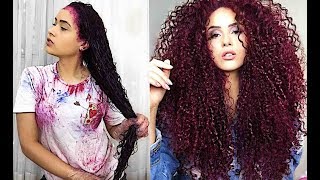 É CABELO MARSALA QUE VOCÊ QUER   Jessica Santini [upl. by Pazit]