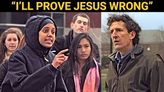 Muslim Woman Confronts Christian Then THIS Happens [upl. by Edeline]