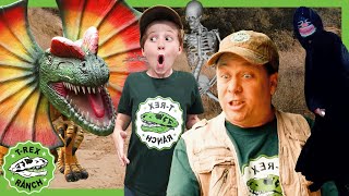 Edinosaurs Disappear to the Video Game 🎮🦕 TRex Ranch Dinosaur Videos [upl. by Lelah]