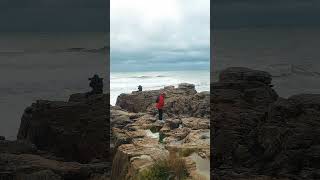 Tempête Kirk Puits de lEnfer  les SablesdOlonne [upl. by Euqnom]