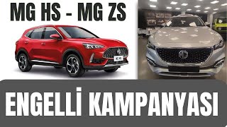 MGnin Tüm Suv Otomobillerinde Müthiş Engelli Kampanyası  Bayi İncelemesi  HS  ZS  MG 4 [upl. by Hashim767]