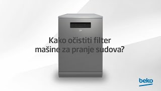 Kako očistiti filter Beko mašine za pranje sudova [upl. by Arika]