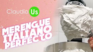 MERENGUE PERFECTO PARA DECORAR  Claudio Us [upl. by Nahshu]