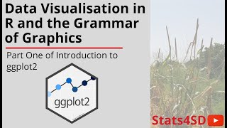 Introduction to ggplot2 Part One Data Visualisation in R and the Grammar of Graphics [upl. by Schumer]