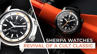 A closer look at my Sherpa Watches OPS an Enicar Sherpa revival [upl. by Anauq314]