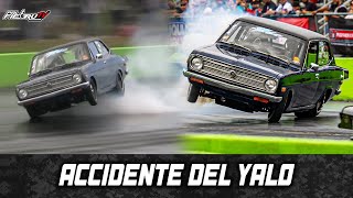 Accidente del Yalo  WSCC  PalfiebruTV crash accidente datsun [upl. by Mittel]