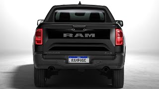 New 2024 Ram Rampage Laramie Night Edition Midsize Pickup Truck [upl. by Edialeda]