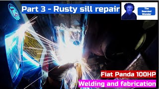 Turbo Fiat Panda 100hp  Rusty sill repair The Abarth Evolution  Part 3 [upl. by Asilak594]