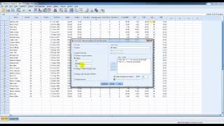 Basic Operations in SPSS 21 with example SPSSte Basit İşlemler [upl. by Ahsoyem]