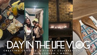 DAY IN THE LIFE VLOG The Big London Bake Spice Village Birthday pranks  more [upl. by Ueihttam509]