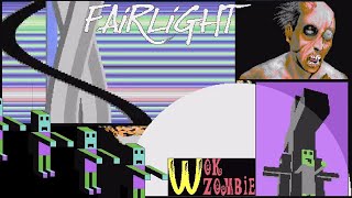 The creepy Wok Zombie Demo by Fairlight on C64 [upl. by Jarvis]