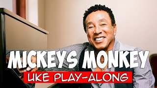 Mickeys Monkey ukulele playalong Key C [upl. by Ahsoem340]