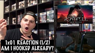 ROSWELL NEW MEXICO  1x01 PILOT REACTION 12 [upl. by Naujad]