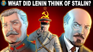 What did Lenin Think of Stalin [upl. by Anaehr]