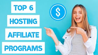 6 BEST HOSTING AFFILIATE PROGRAMS  HOW I EARNED 10225 🤑 [upl. by Areehs]