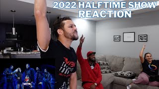 Super Bowl Halftime Reaction 2022  EMINEM 50 CENT DR DRE SNOOP DOGG KENDRICK LAMAR MARY J [upl. by Alyag]