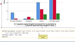 How to analyze Likert scale through chisquare and interpret the results [upl. by Zilber]