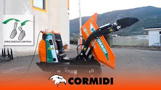 Electric minidumper C85 with remote control  Cormidi [upl. by Leotie797]