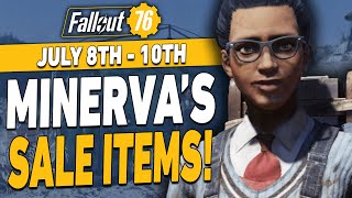 Fallout 76 Minerva Sale Location  July 8th  10th [upl. by Anirba]