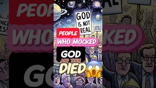 People who mocked God and then died😱💀 shorts shortsvideo christian christianity God Jesus [upl. by Aikemal]