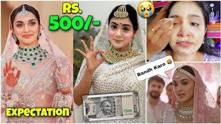 I Went to The WORST Reviewed Kiara Advani BRIDAL Makeup Artist 😱 GONE WRONG 🤮 Rs 500 [upl. by Hutner]