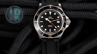 Glycine Combat Sub 42mm Review The Best Swiss Made Diver Under 400 [upl. by Assenal]