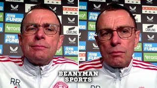 Newcastle 11 Manchester United  Ralf Rangnick  Full Post Match Press Conference  Premier League [upl. by Malissia]