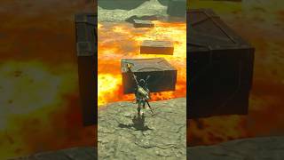 Getting Across Lava zelda botw breathofthewild nintendo nintendoswitch [upl. by Hannazus]