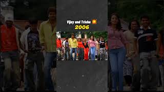 Thalapathy Vijay and Trisha iconic dance steps [upl. by Doro]