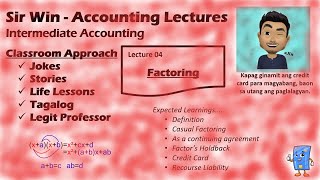 Lecture 04 Factoring of Accounts Receivable Receivable Financing Intermediate Accounting [upl. by Dazhahs]