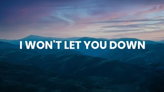 HRVY  I Wont Let You Down Lyrics [upl. by Ernaline]