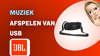 Hoe speel je muziek af van een USB op je JBL Xtreme 3 speaker [upl. by Irtimed]