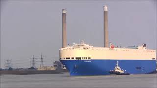 Tilbury Power Station Chimneys demolitionWatch the man light the fuse 28092017 by RAS [upl. by Leuneb]