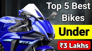 Top 5 Best Bikes Under 3 Lakhs In India  Best Bike In India [upl. by Akeim]