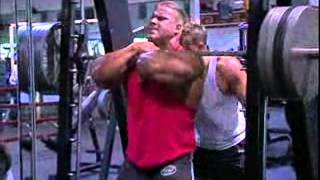 Jay Cutler Smith Front Squat [upl. by Charteris]