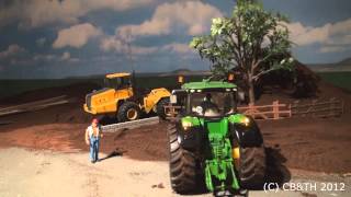 John Deere 6210R mit Frontlader 132 Umbau auf Siku Control  Erste Testfahrt [upl. by Kotta]