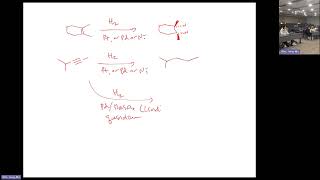 Organic Chemistry 1  Summary of hydrogenation of alkenes and alkynes [upl. by Reddin]