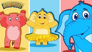 Elephants Have Wrinkles and More  Nursery Rhymes and Kids Songs Collection by Howdytoons [upl. by Hatokad895]