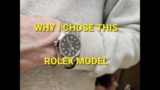 Video Essay Choosing the Rolex Explorer [upl. by Atteiluj]