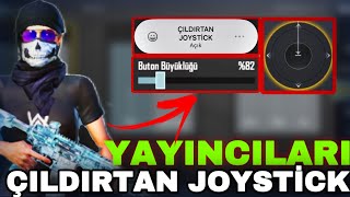 YAYINCILARI Ã‡ILDIRTAN JOYSTÄ°CK AYARIRAKÄ°PLERÄ°NÄ°Z DELÄ° OLACAKğŸ˜  PUBG MOBÄ°LE [upl. by Selhorst]