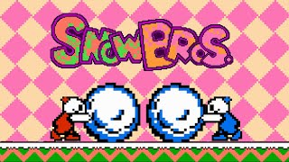 Snow Bros  スノーブラザーズ 1990 NES  2 Players TAS [upl. by Ispep]